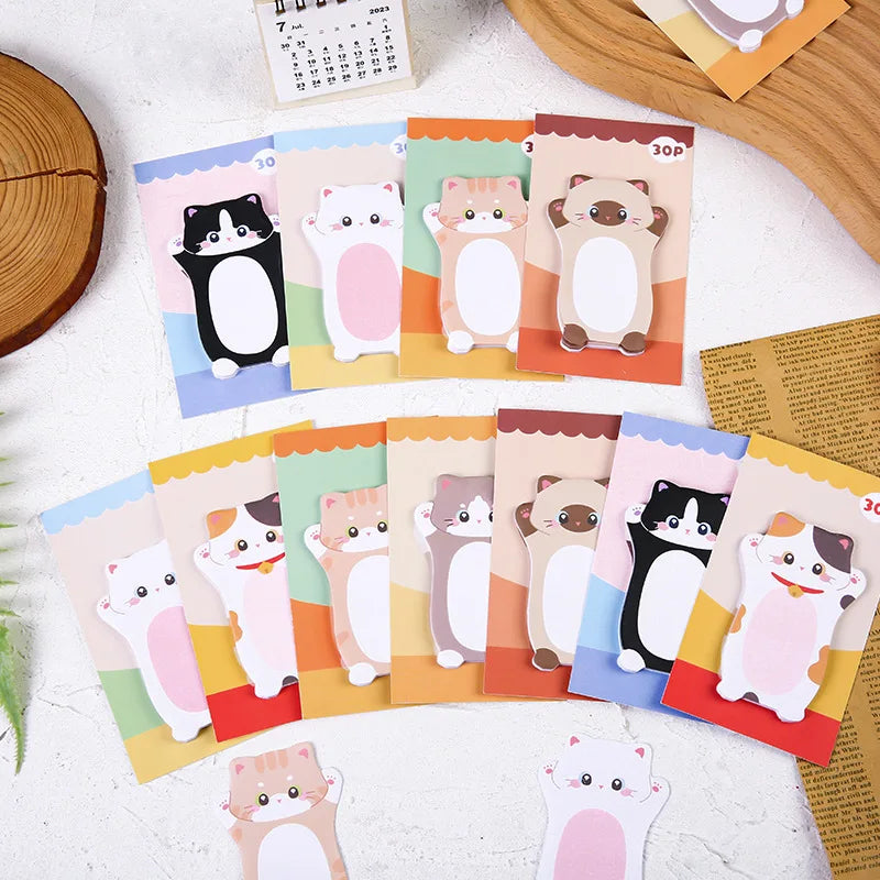 Charming Cat Memo Pad
