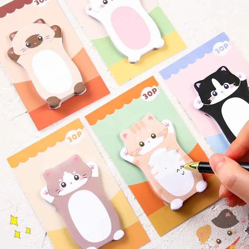 Charming Cat Memo Pad
