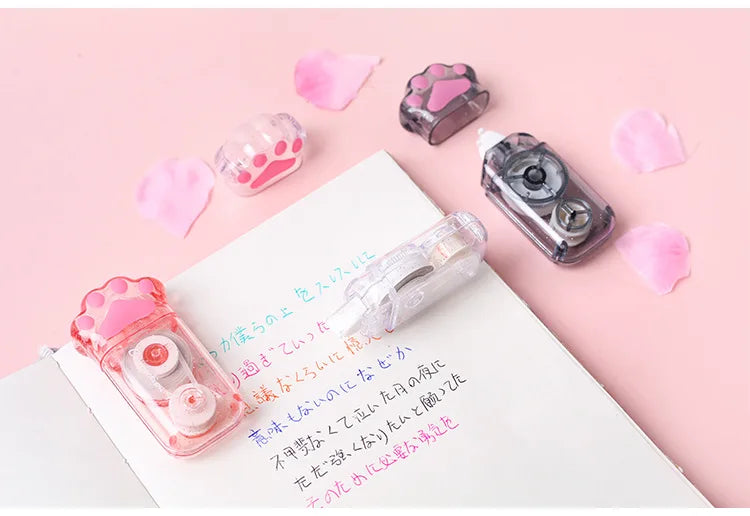 Delightful Cat Claw Correction Tape