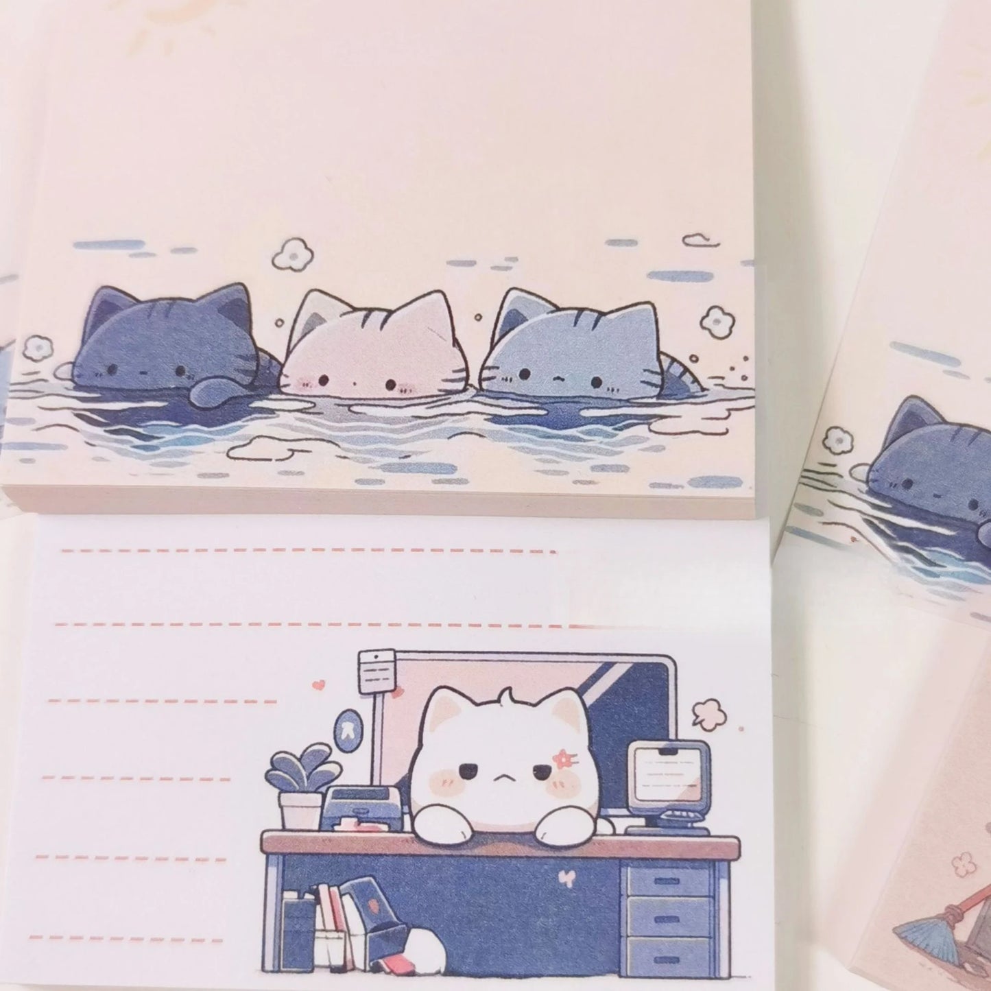 Adorable Cat Sticky Notes