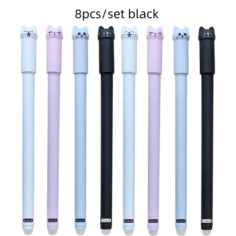 Creative Cat Erasable Gel Pens