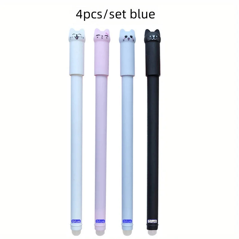 Creative Cat Erasable Gel Pens