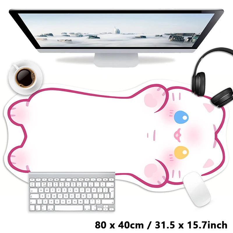 Kawaii Cat Mouse Pad