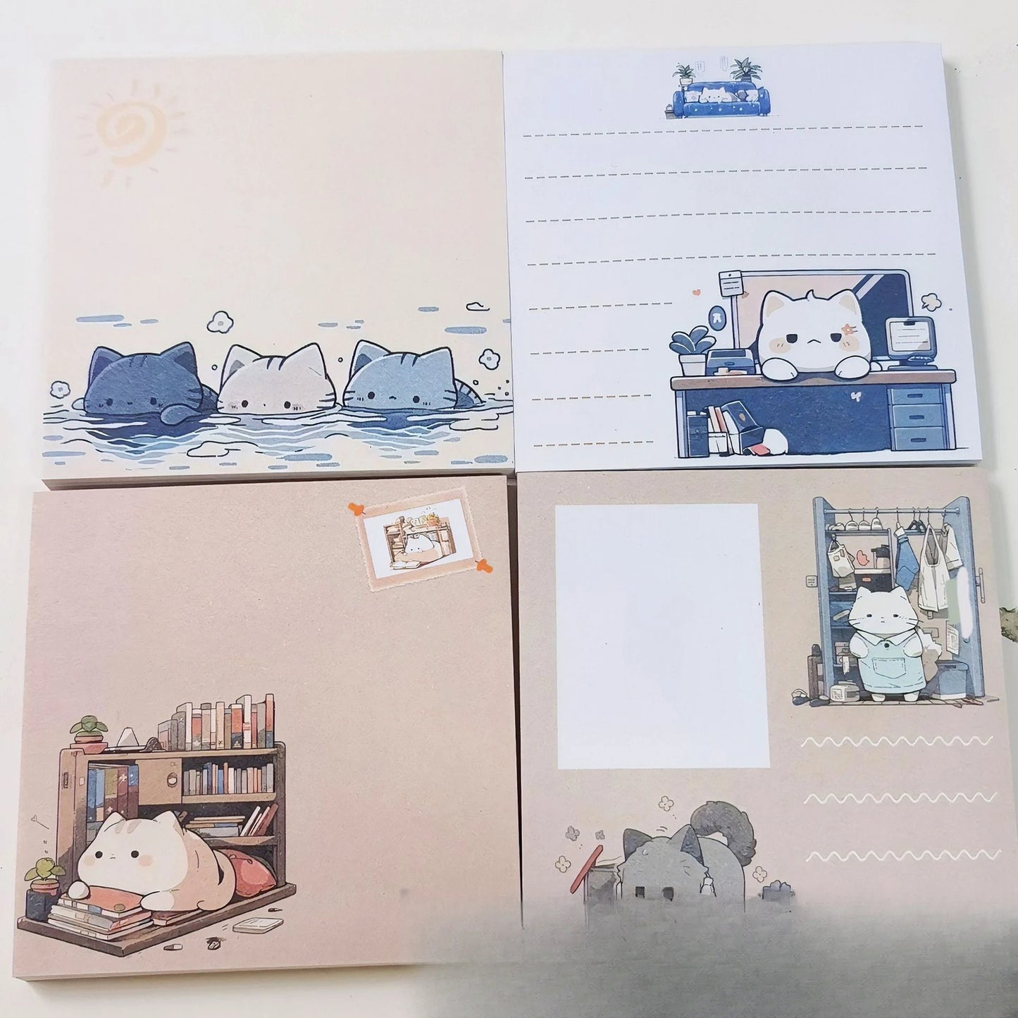 Adorable Cat Sticky Notes