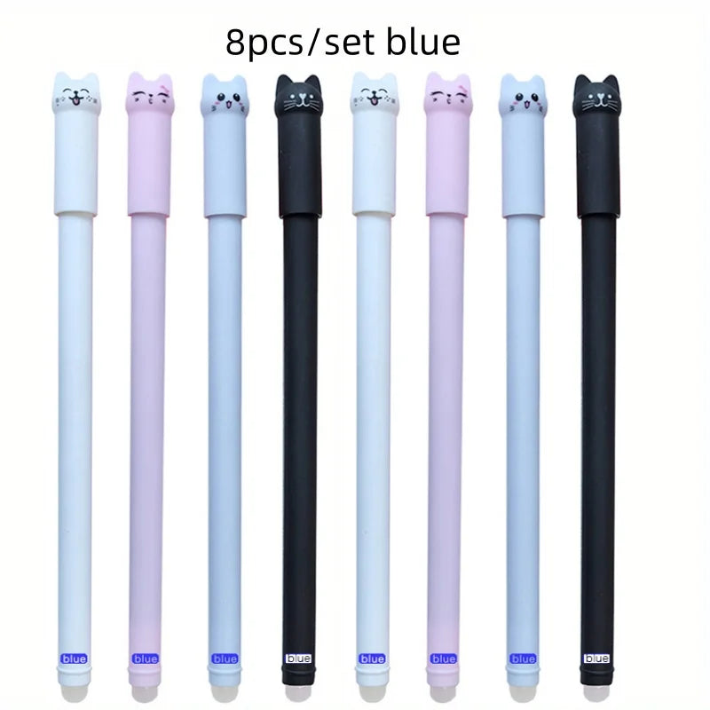 Creative Cat Erasable Gel Pens