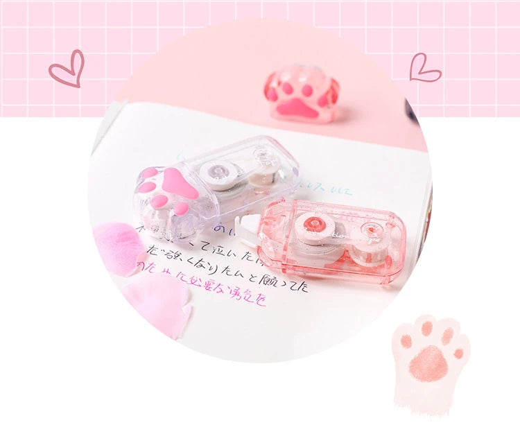 Delightful Cat Claw Correction Tape