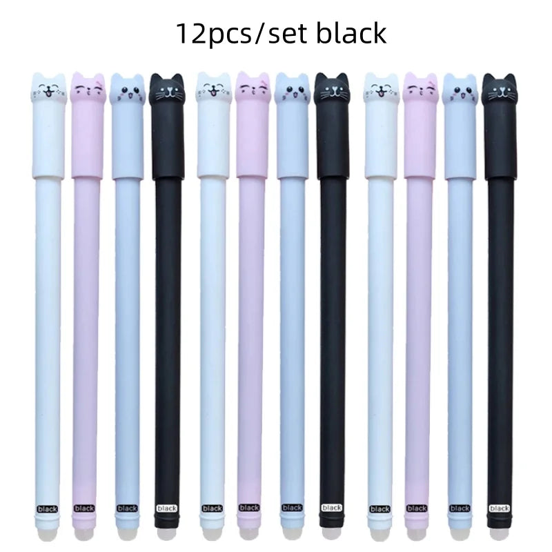 Creative Cat Erasable Gel Pens
