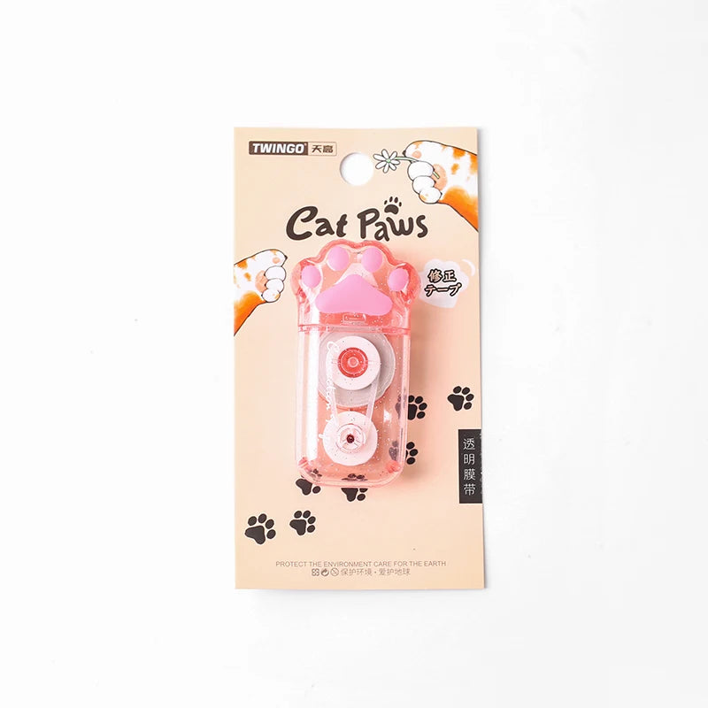 Delightful Cat Claw Correction Tape
