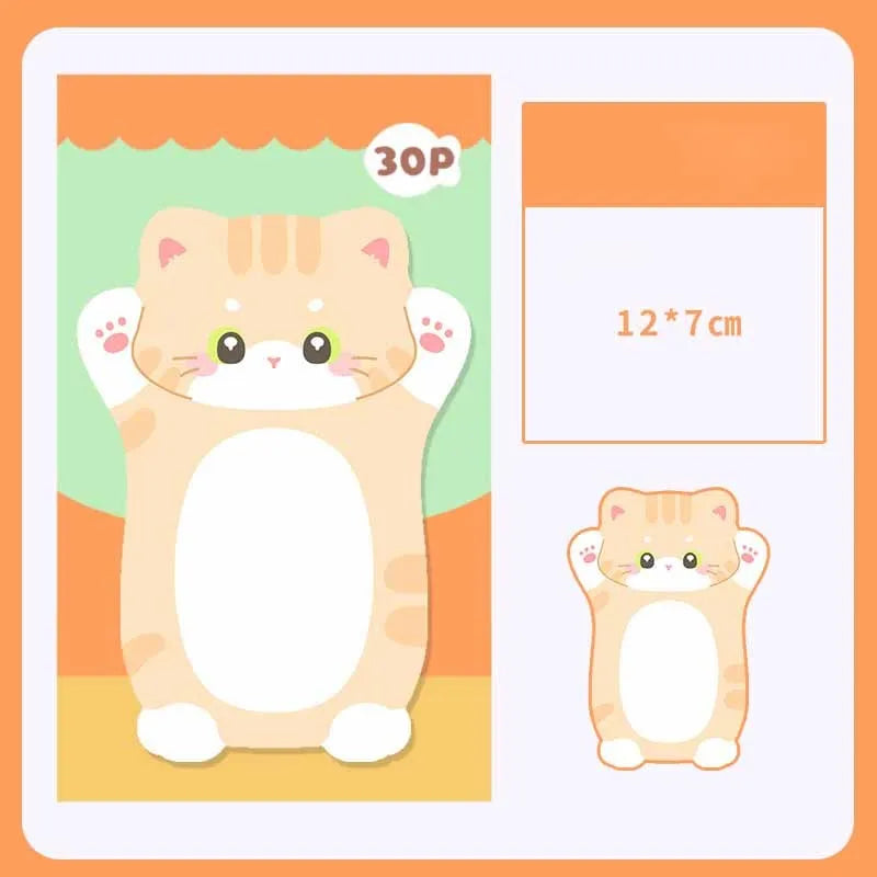 Charming Cat Memo Pad