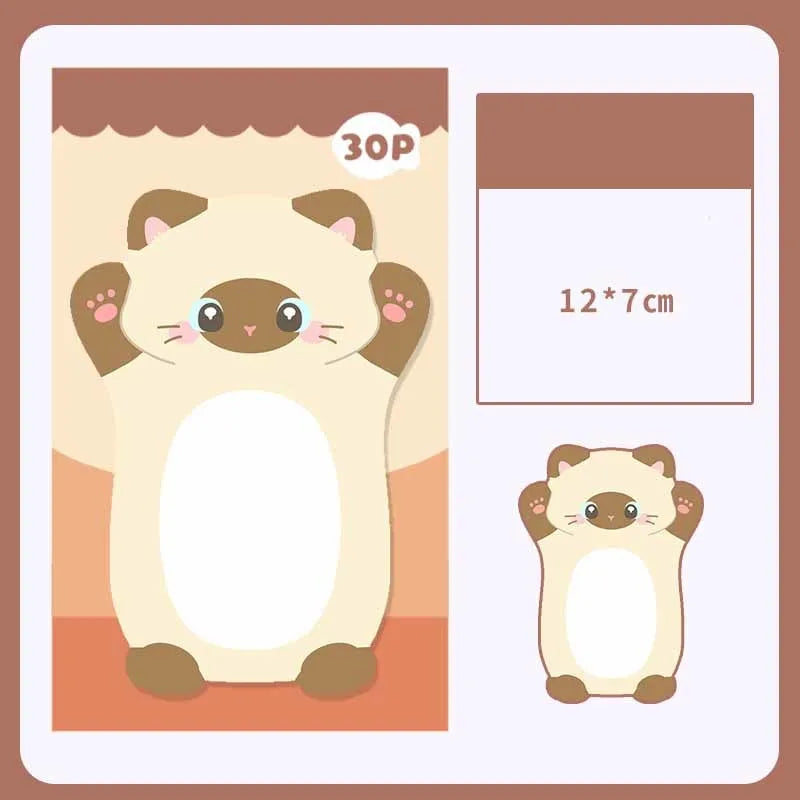 Charming Cat Memo Pad