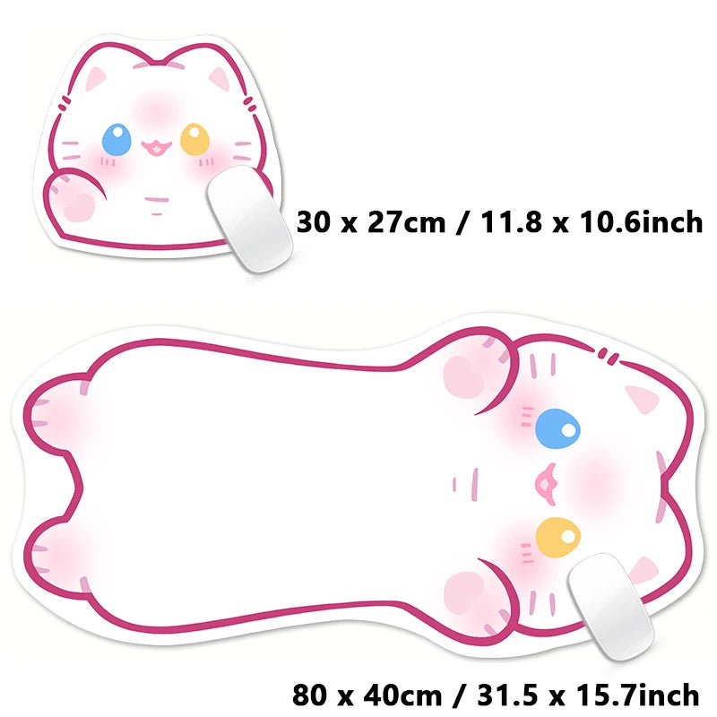 Kawaii Cat Mouse Pad