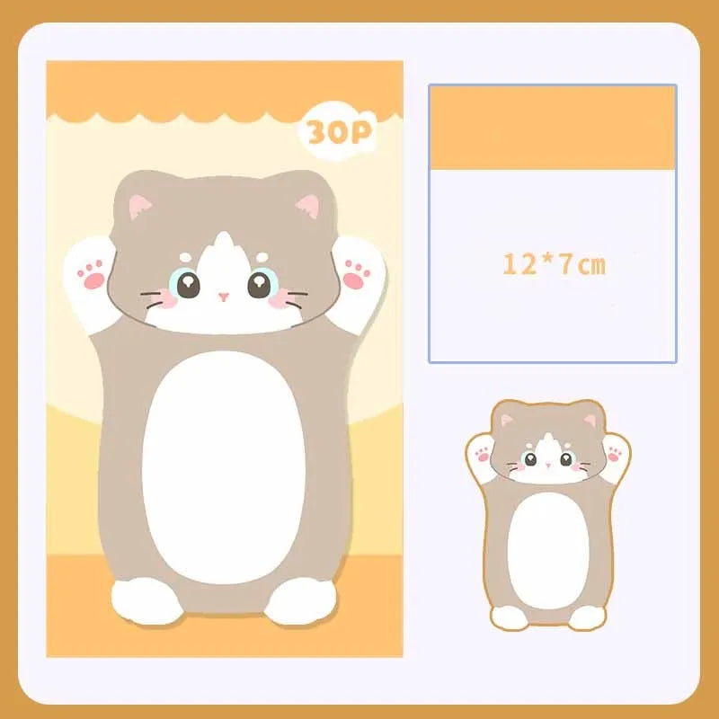 Charming Cat Memo Pad