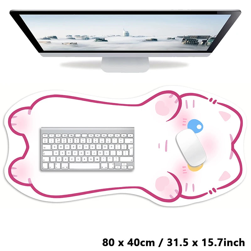 Kawaii Cat Mouse Pad