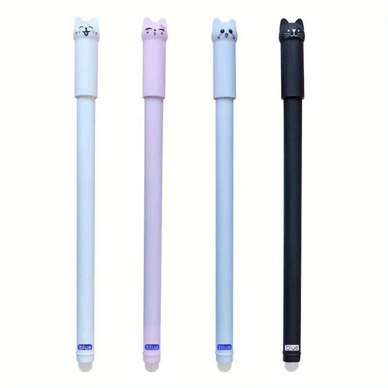 Creative Cat Erasable Gel Pens