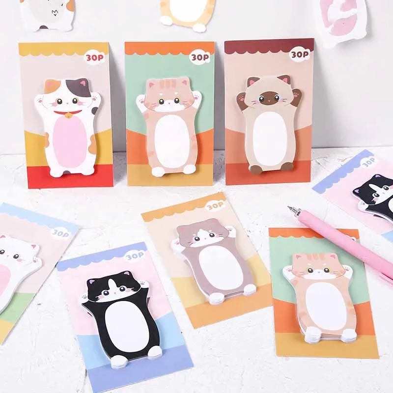 Charming Cat Memo Pad