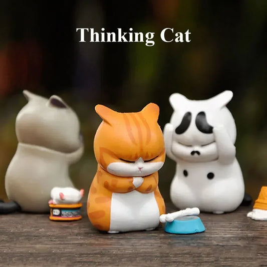 Whimsical Orange Cat Blind Box