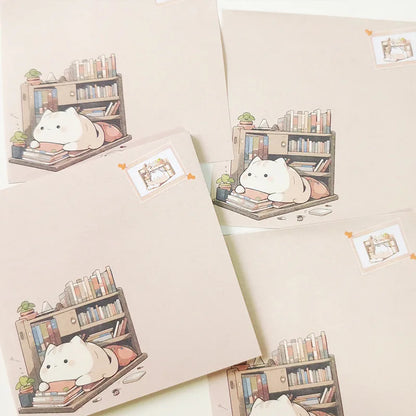 Adorable Cat Sticky Notes