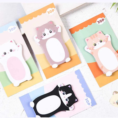 Charming Cat Memo Pad