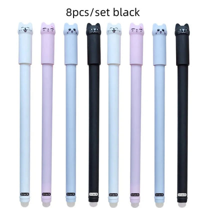 Creative Cat Erasable Gel Pens