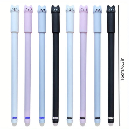 Creative Cat Erasable Gel Pens