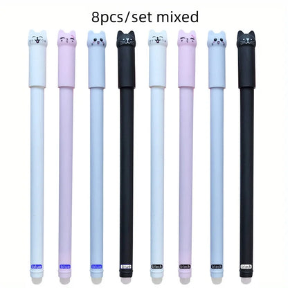 Creative Cat Erasable Gel Pens