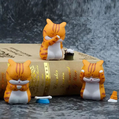 Whimsical Orange Cat Blind Box