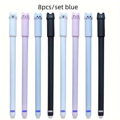 Creative Cat Erasable Gel Pens