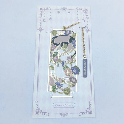 Amusing Cat Brass Bookmark