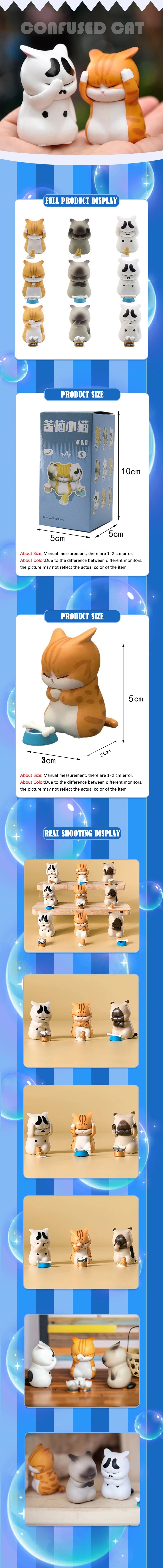 Whimsical Orange Cat Blind Box