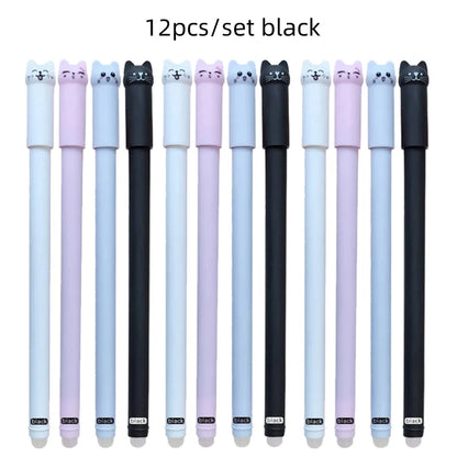 Creative Cat Erasable Gel Pens
