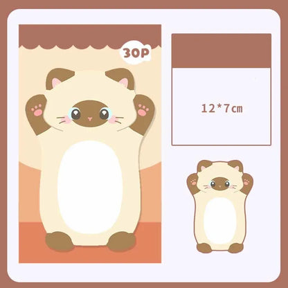 Charming Cat Memo Pad