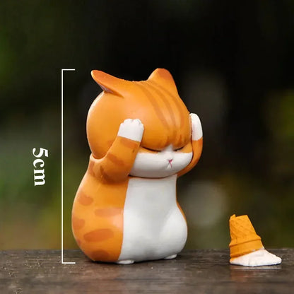 Whimsical Orange Cat Blind Box