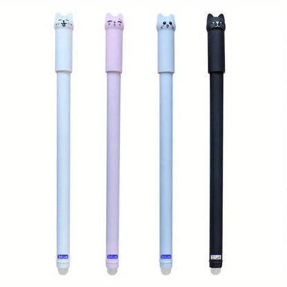 Creative Cat Erasable Gel Pens