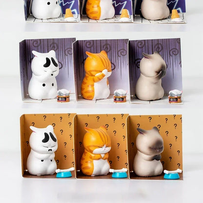 Whimsical Orange Cat Blind Box